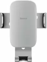 Держатель для смартфона Baseus Metal AgeⅡ Gravity Car Mount (серебристый) Держатель для смартфона Baseus Metal AgeⅡ Gravity Car Mount (серебристый)