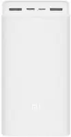 Внешний аккумулятор Xiaomi Mi Power Bank 3 PB3018ZM 30000mAh (белый) Внешний аккумулятор Xiaomi Mi Power Bank 3 PB3018ZM 30000mAh (белый)