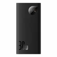 Внешний аккумулятор Baseus Adaman2 Digital Display Fast Charge 10000mAh 30W (черный)