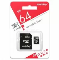 Карта памяти SmartBuy microSDXC Class 10 64GB Карта памяти SmartBuy microSDXC Class 10 64GB