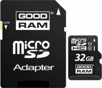 Карта памяти GOODRAM M1AA microSDHC M1AA-0320R12 32GB (с адаптером) Карта памяти GOODRAM M1AA microSDHC M1AA-0320R12 32GB (с адаптером)