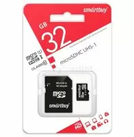 Карта памяти SmartBuy microSDHC Class 10 32GB Карта памяти SmartBuy microSDHC Class 10 32GB