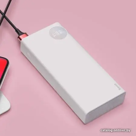 Внешний аккумулятор Baseus Bright Moon PPALL-MY02 20000mAh (белый)
