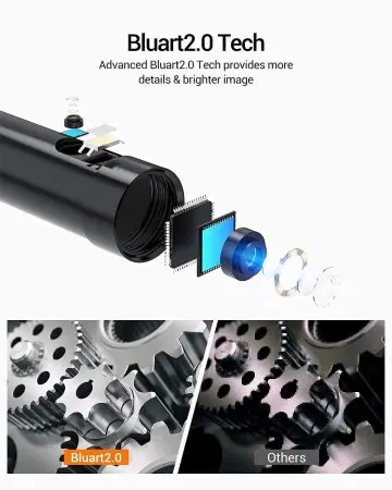 USB видеоэндоскоп с экраном Depstech DS450 Dual