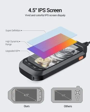 USB видеоэндоскоп с экраном Depstech DS450 Dual