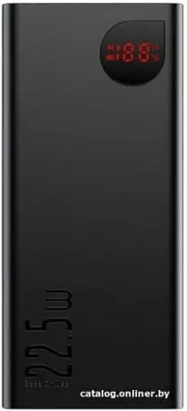 Внешний аккумулятор Baseus Adaman Metal Digital Display PPAD000101 20000mAh (черный)
