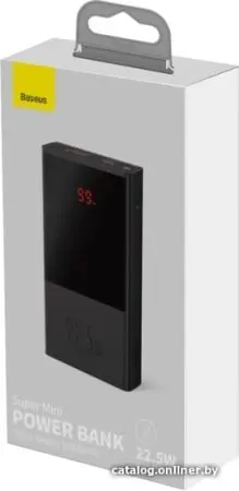 Внешний аккумулятор Baseus Super Mini Digital Display PPMN-A01 10000mAh (черный)