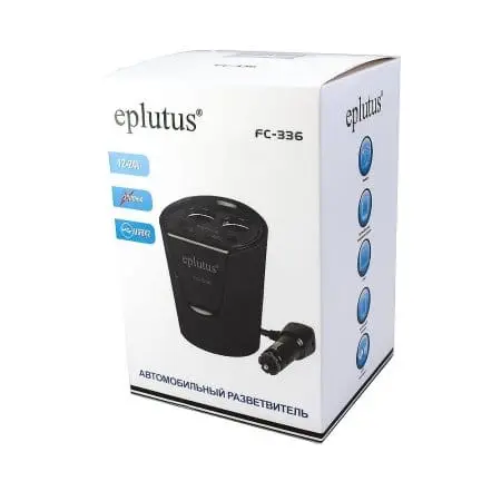 Разветвитель прикуривателя Eplutus FC336
