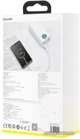 Внешний аккумулятор Baseus Amblight PPLG-A02 30000mAh (белый)