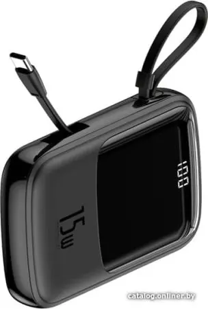 Внешний аккумулятор Baseus Qpow Digital Display PPQD-A01 10000mAh (черный)