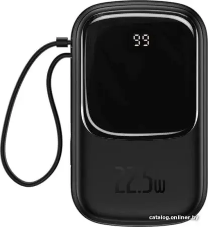Внешний аккумулятор Baseus Qpow Digital Display PPQD-I01 20000mAh (черный)