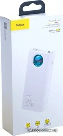 Внешний аккумулятор Baseus Amblight PPLG-02 30000mAh (белый)