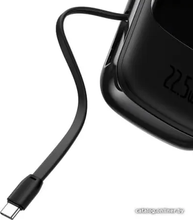 Внешний аккумулятор Baseus Qpow Digital Display PPQD-I01 20000mAh (черный)
