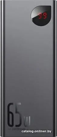 Внешний аккумулятор Baseus Adaman Metal Digital Display PPIMDA-D01 20000mAh (черный)