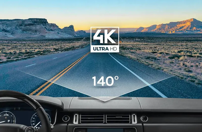 Видеорегистратор Xiaomi 70mai A800S 4K Dash Cam (Европейская версия) + Камера заднего вида RC06 - Рисунок 4