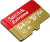 Карта памяти SanDisk Extreme microSDXC 64GB (без адаптером) Карта памяти SanDisk Extreme microSDXC 64GB (без адаптером)