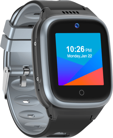 Детские часы Leefine Q27 4G (черный/серый)