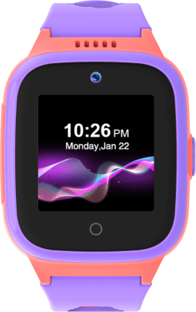Детские часы Leefine Q27 4G (розовый/фиолетовый)