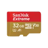 Карта памяти SanDisk Extreme microSDHC 32GB (с адаптером) Карта памяти SanDisk Extreme microSDHC 32GB (с адаптером)