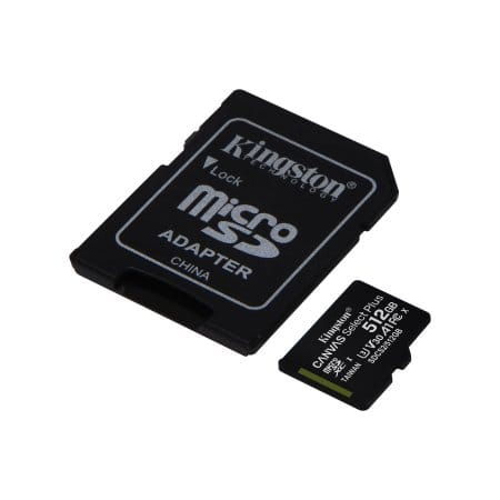 Карта памяти Kingston Canvas Select Plus microSDXC 512GB (с адаптером)