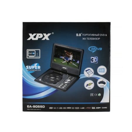 Портативный DVD XPX EA-9055D Портативный DVD XPX EA-9055D