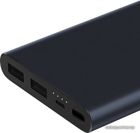 Внешний аккумулятор Xiaomi Mi Power Bank 2i 10000mAh (темно-синий) Внешний аккумулятор Xiaomi Mi Power Bank 2i 10000mAh (темно-синий)