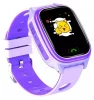 Детские умные часы Smart Baby Watch Y85 фиолетовые Детские умные часы Smart Baby Watch Y85 фиолетовые