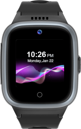 Детские часы Leefine Q27 4G (черный/серый)